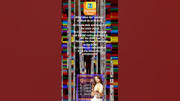 React What does the render method do in React