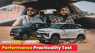 எது சிறந்த Performance Car..? | Hyundai Creta N Line Vs Volkswagen Taigun GT | Manikandan |