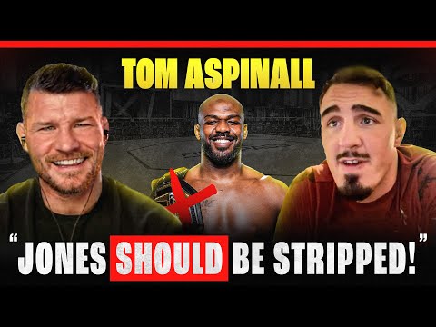 BISPING interviews Tom Aspinall: "Jon Jones Should be STRIPPED!" | UFC 295 interview