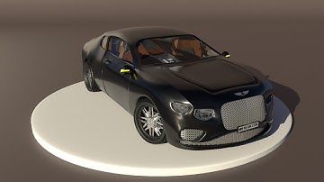 3D Bentley Continental GT