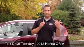 Test Drive Tuesday - 2013 Honda CR-V Test Drive Tuesday - 2013 Honda CR-V