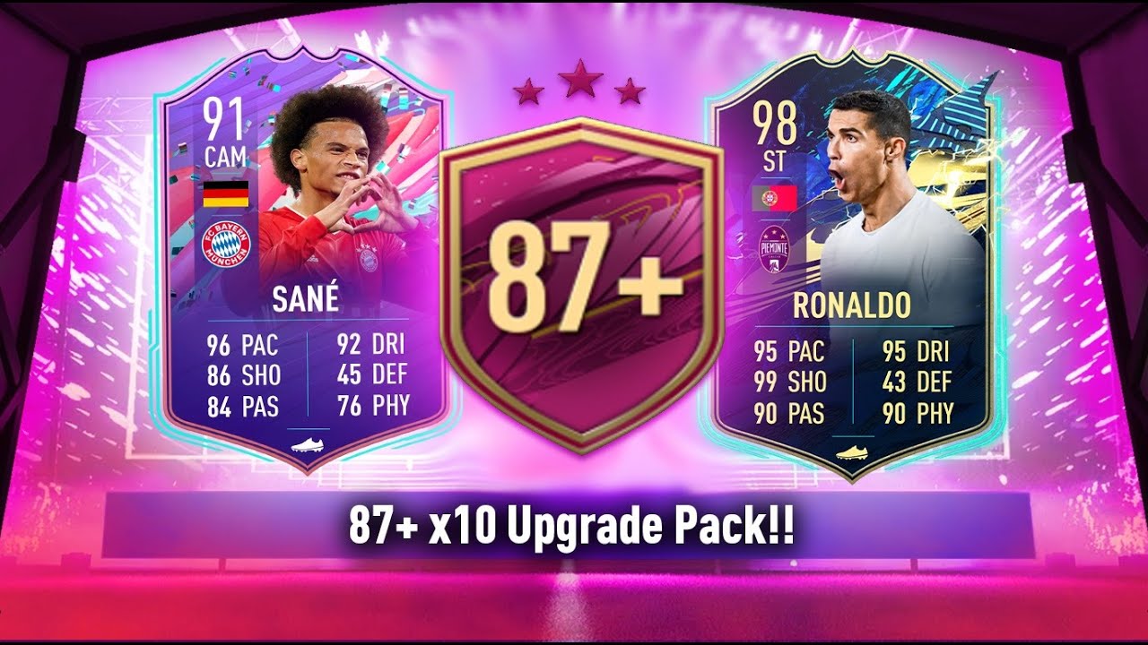 OPENING AN 87+ UPGRADE X10 PACK!! WE GOT 7 SPECIAL CARDS!! FIFA21​​​​​​​​​​​​​​​​ ULTIMATE TEAM