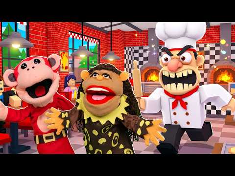THE EVIL PIZZA MAKER IS CHASING US! 🍕🏃‍♂️ Impossible Escape from Billy's Pizzeria in Roblox!