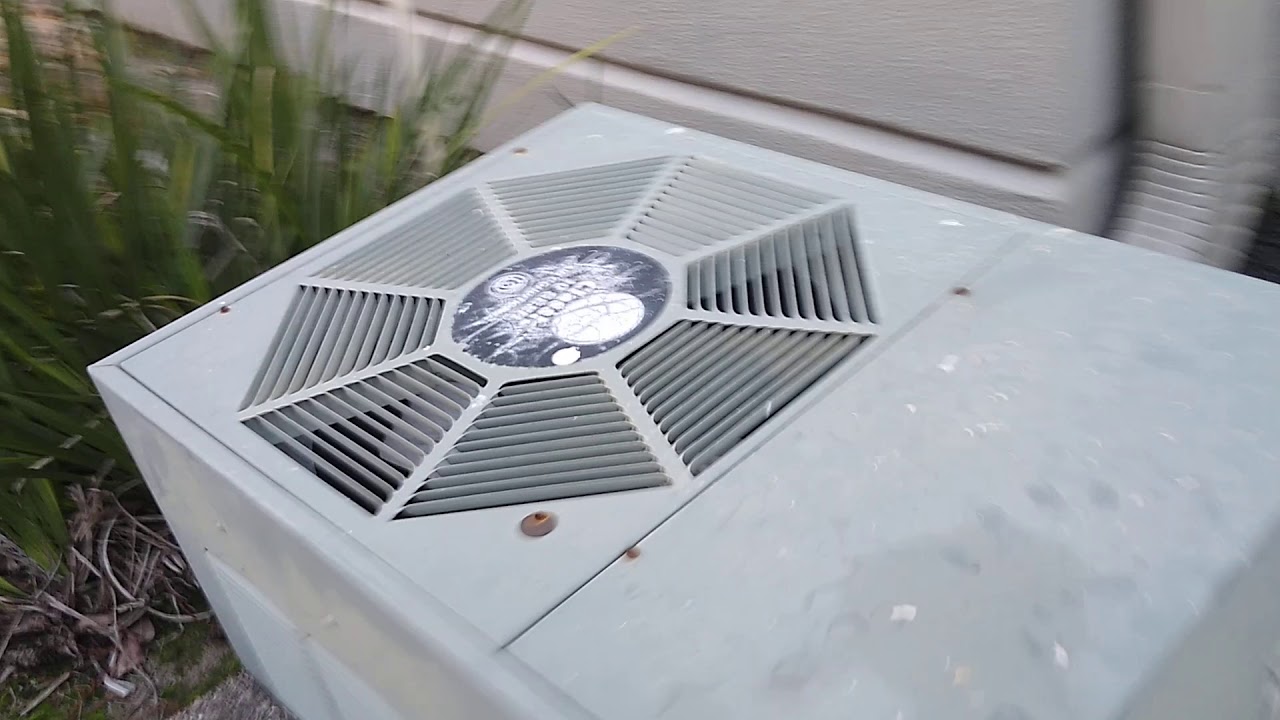 Rheem And Goodman + Carrier Air conditioners at our Condo complex Part