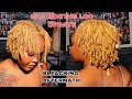 HOW I KEEP MY BLEACHED LOCS MOISTURIZED & HEALTHY w/ NATURAL PRODUCTS | Lunia Etienne