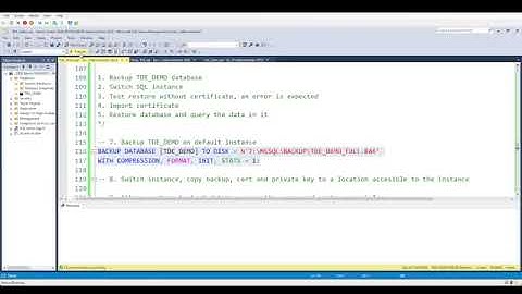 MS SQL Server :: Español: Transparent DataEncryption  (TDE) - Wally Pons 