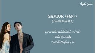 'SAVIOR (구원자)' Lee Hi feat B.I Lyrics color coded (han/rom/ina)|lirik terjemahan Indonesia