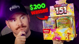 Financially RUINED by Pokemon 151 Mini Tins
