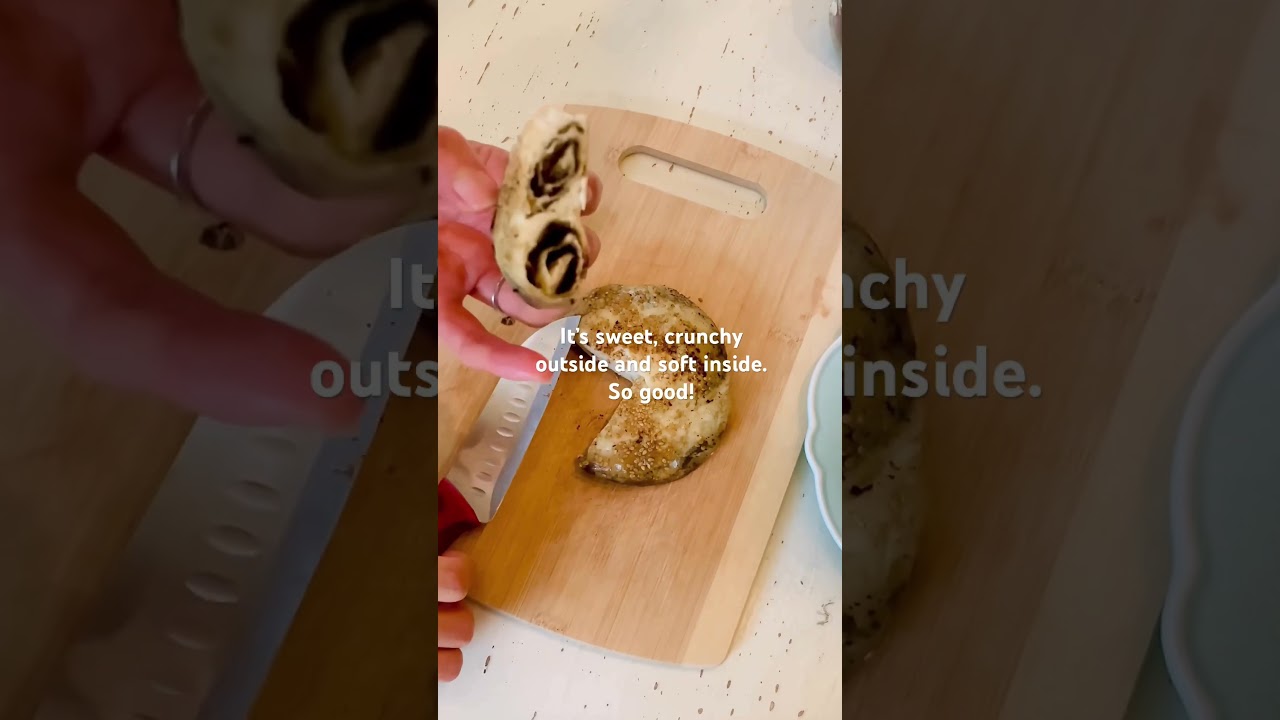 Pan fried Sesame Bread