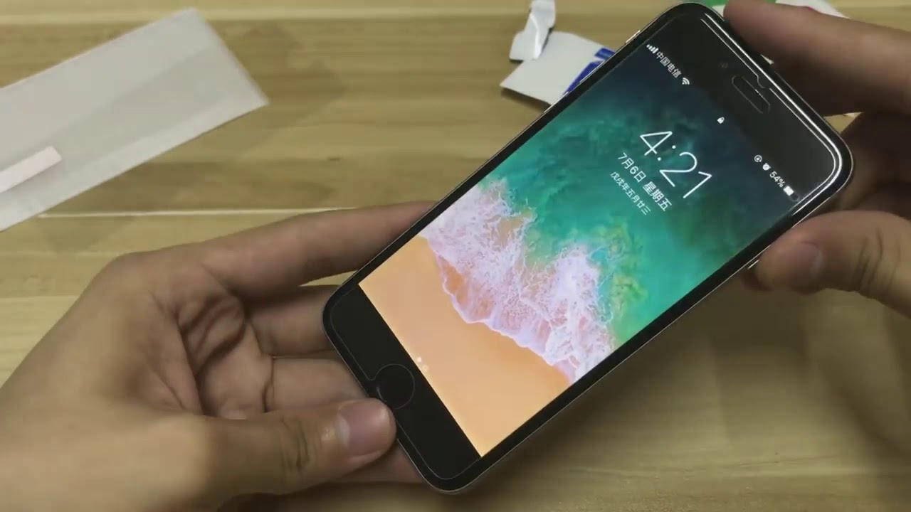 Installation of tempered glass & usage of the liquid YouTube