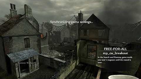 Call of Duty World At War|Custom Multiplayer Map Showcase|Cw Breakout