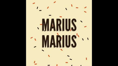 Intro pentru Marius Marius