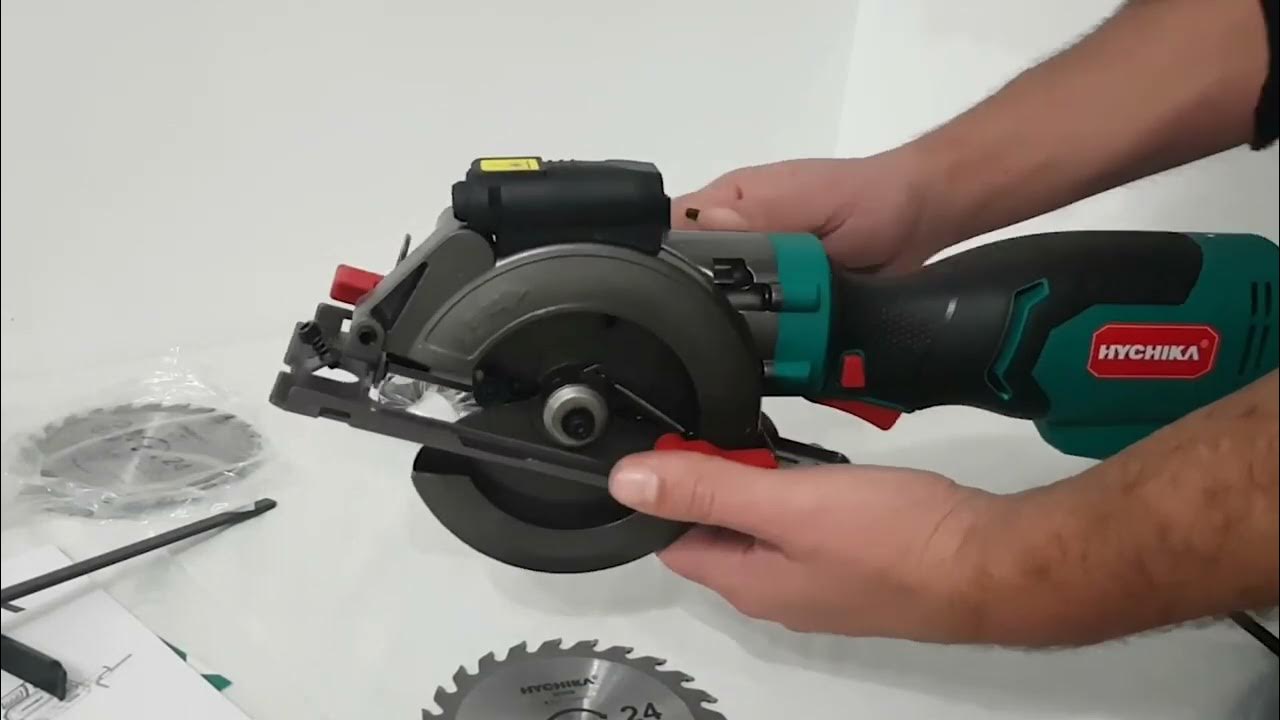 HYCHIKA DIY Tools HYCHIKA Mini Circular Saw 750W 3500RPM YouTube