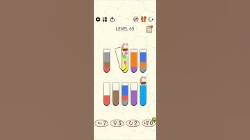 Water Sort Puzzle Level 65 #sort #game #shor