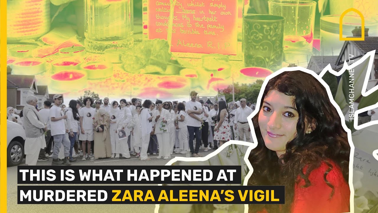 THIS IS WHAT HAPPENED AT MURDERED ZARA ALEENA’S VIGIL