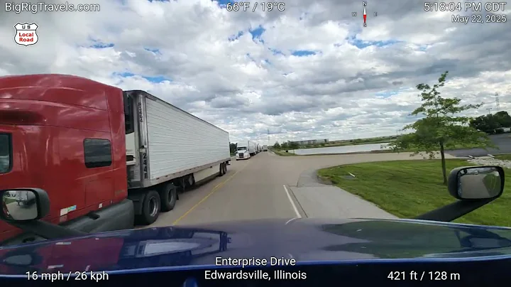 BRT337 Deadheading from Edwardsville, Illinois to the shipper in Elk Grove Village, Illinois