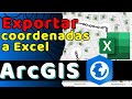 📍 Cómo EXPORTAR COORDENADAS de PUNTOS a EXCEL en ArcGIS Pro 2026 (X Y Fácil y Perfecto) 🚀