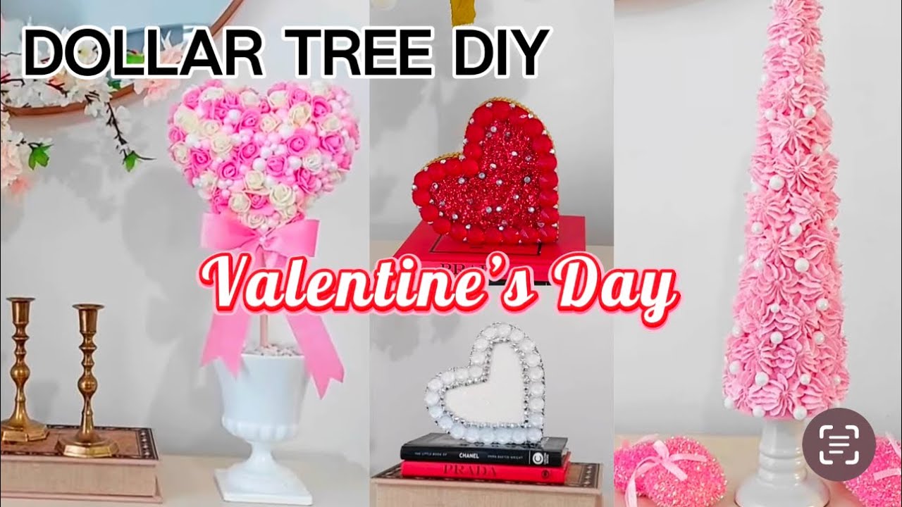INCREIBLES IDEAS QUE CAMBIARAN TU CASA♥️ / dollar tree Valentine's day 2024