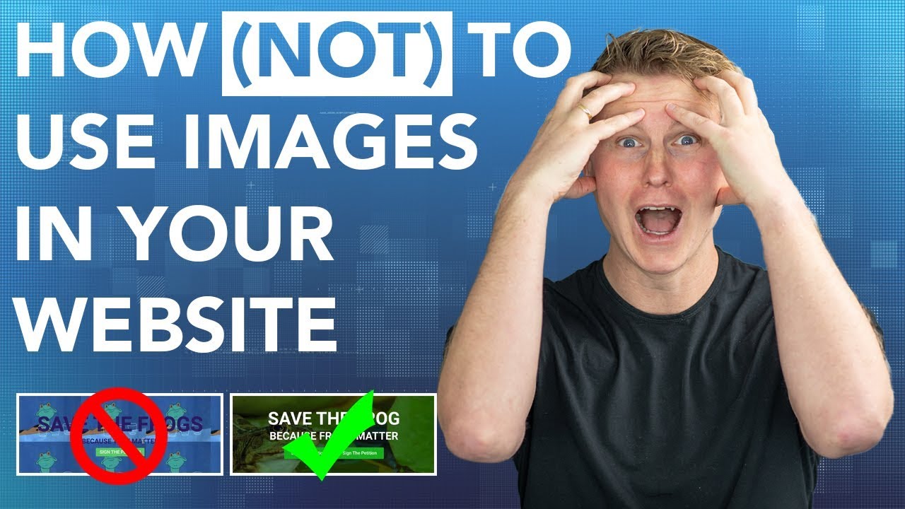 Not Using Image Please (DO NOT) Use Images This Way In Your Website - YouTube