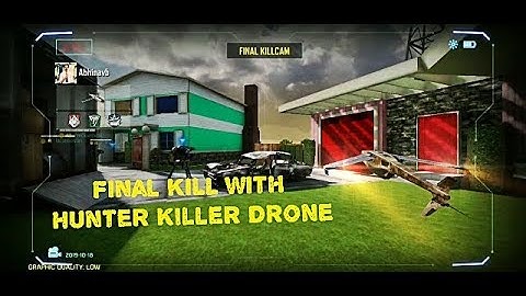 How to kill enemies with hunter killer drone | Call Of Duty:  Mobile | AB Gaming