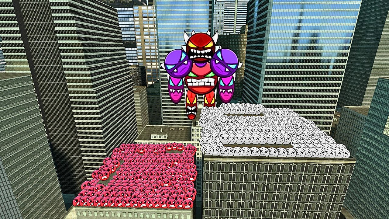 A Giant Boss Nextbot Landed Between Two Armies… And Everything Went Wrong 😭💀