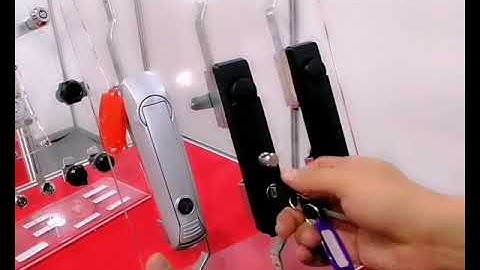 Zinc Alloy Padlockable Swinghandle Multipoint Latch Custom Different Key