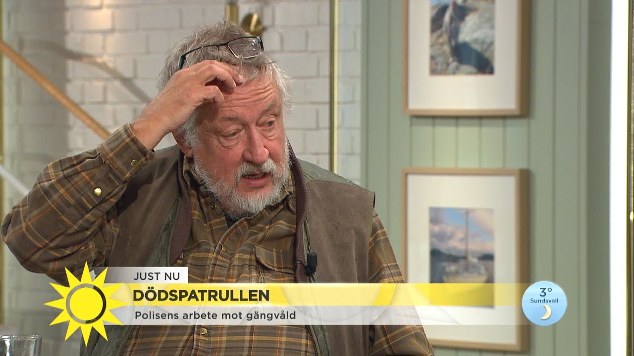 Leif GW Persson om polisens arbete mot gängvåld: ”Ta dem på allt som tänkas ka… - Nyhetsmorgon (TV4)