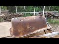 Restoring 100 year old clawfoot tub the houses built tiny way