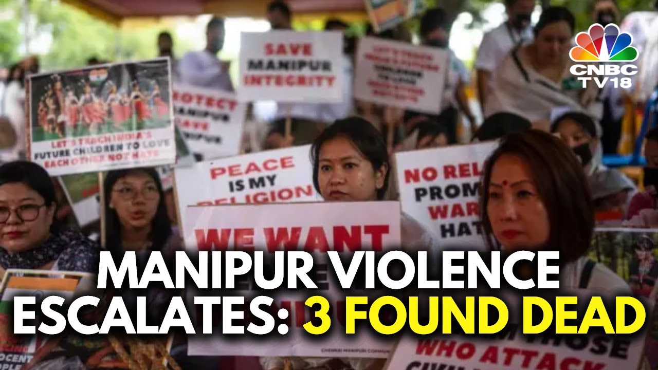 Manipur Violence: 1 Woman & 2 Children Found Dead In Jiri River ...