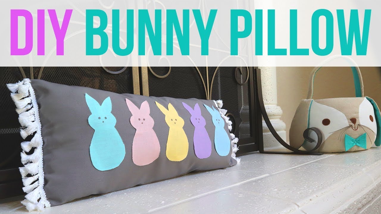 🐰 Easy Easter DIY Project 🐰  | How To Sew a Pillow By Hand | Same Look For Less Money