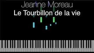 Le tourbillon de la vie - J. Moreau - Piano tutorial