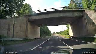 Slow TV - 4k - England by Road - Cheshire - M56 J11 Runcorn E to M6 J19 Northwich 12 miles/10 mins
