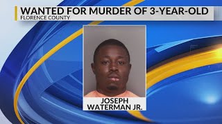 1 charged with murder, 1 wanted in 3-year-old's Florence County death, deputies say