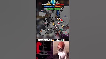 How was the smallest territorial extent of your country?🌍 #europe #geography #mapping #memes