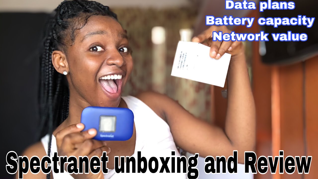 The Best Internet Service To Invest In, In Nigeria || Spectranet Unboxing/Review||Data Plans,Battery
