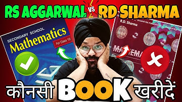 RD SHARMA Vs RS AGGARWAL Class 10 CBSE | Best Reference Book for Class 10 Maths CBSE 2024-25
