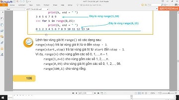 BÀI 21. CÂU LỆNH LẶP WHILE