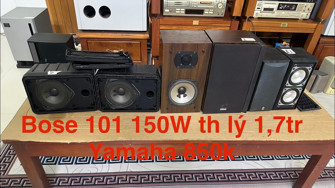 Loa BOSE 101MM 150Watt/chiếc, th lý 1,7tr, Loa yamaha xả giá 850k/đôi