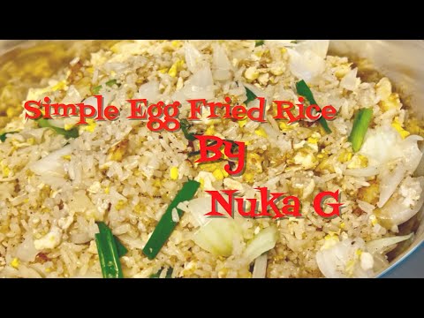 Simple Recipe For Homemade Egg Fried Rice