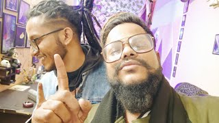 dreadlock karane aaye rapper bhai ..#dreadhead #dreads #dreadstyles #dreadhead #locstyles #braid