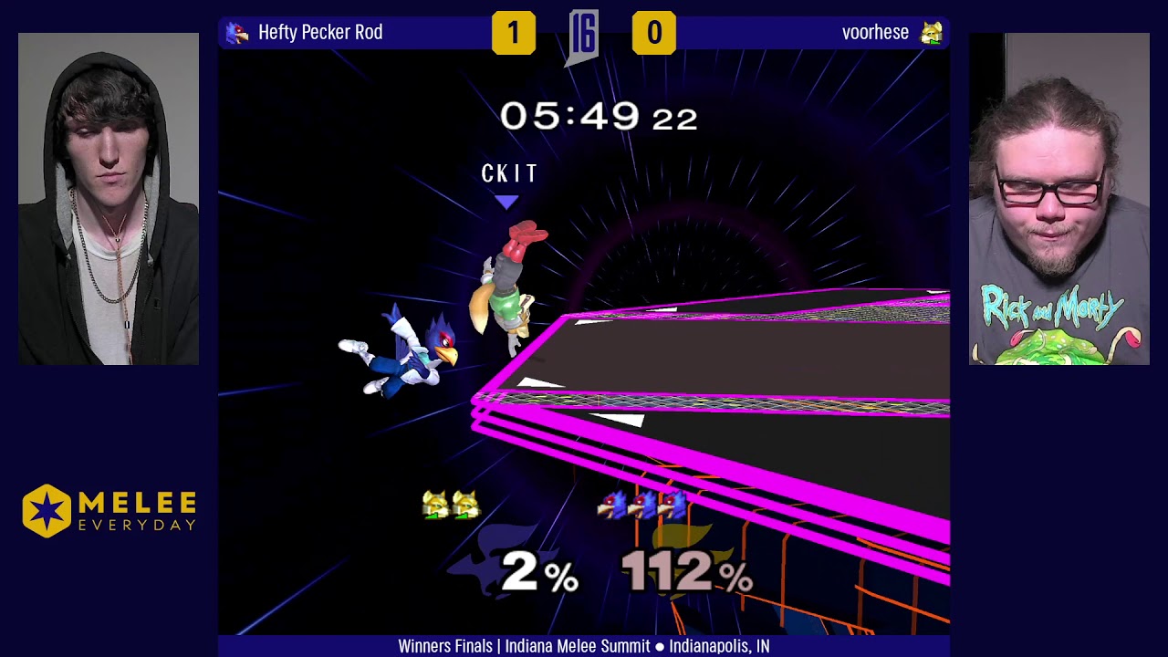 Indiana Melee Summit 2019 - Hefty Pecker Rod (Falco) vs voorhese (Fox) - Winners Finals