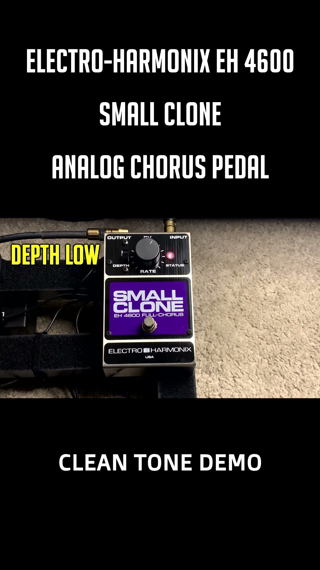 ギター Electro-Harmonix Small Clone EH 4600 Feature – 1981 Electro-Harmonix Small Clone EH 4600 Mini-Chorus