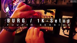 Burg1K Synth Kit Setup - Session Four Volca, Ehx720, Ms70Cdr