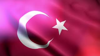 3D Waving Flag Of Turkey Dalgalanan Türk Bayrağı 33