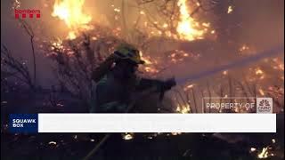 Kebakaran Besar di Spanyol, 18 Ribu Penduduk Dilarang Keluar Rumah