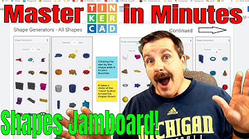 Master Menus & Buttons in Tinkercad with a Google Jamboard