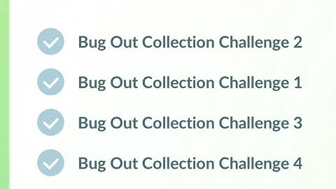 Complete Bug out collection challenge in Pokémon go #pokemon #pokemongo