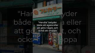 Swedish Word Of The Day Handla - Shop & Act Like A Local