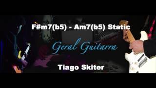 Backing track Fm7b5 Am7b5 Half Diminished Chords