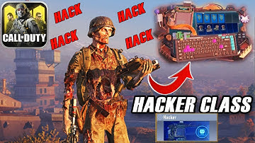 NEW CLASS *HACKER* IN BATTLE ROYALE | CALL OF DUTY MOBILE